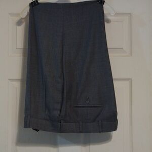Stafford performance classic fit suit pants gray size 40x30